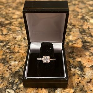 Rose Gold Ring with Stones